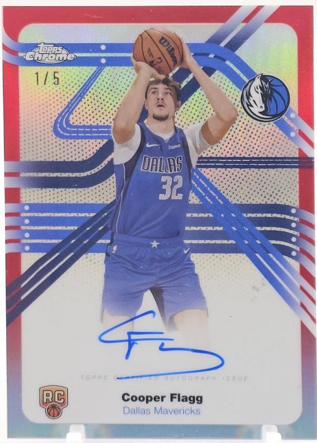 Cooper Flagg [Red Refractor] #NS-CF