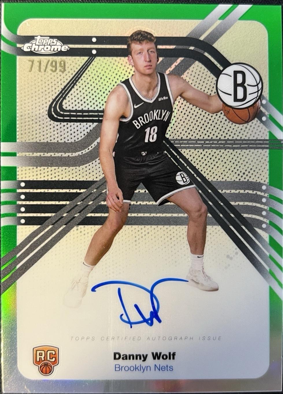 Danny Wolf [Green Refractor] #NS-DW