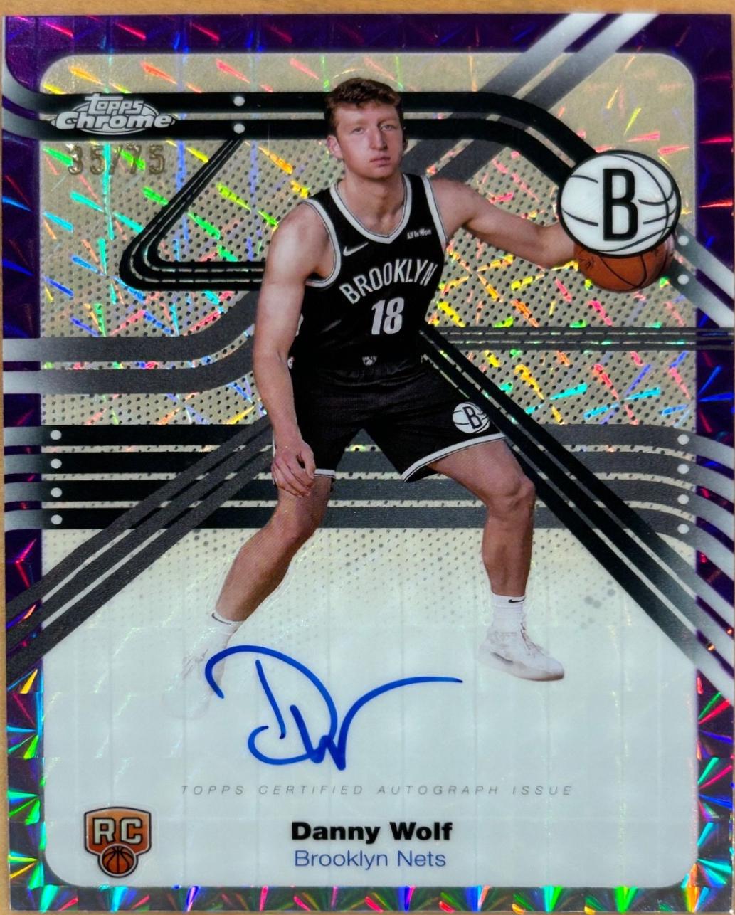 Danny Wolf [Purple Refractor] #NS-DW