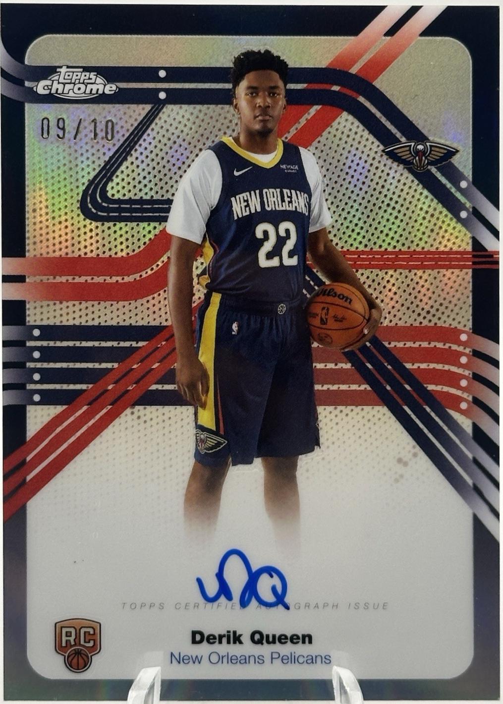 Derik Queen [Black Refractor] #NS-DQ