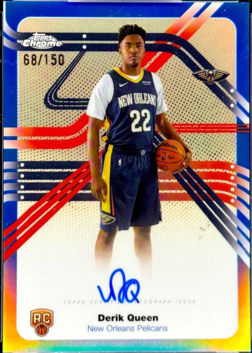 Derik Queen [Blue Refractor] #NS-DQ