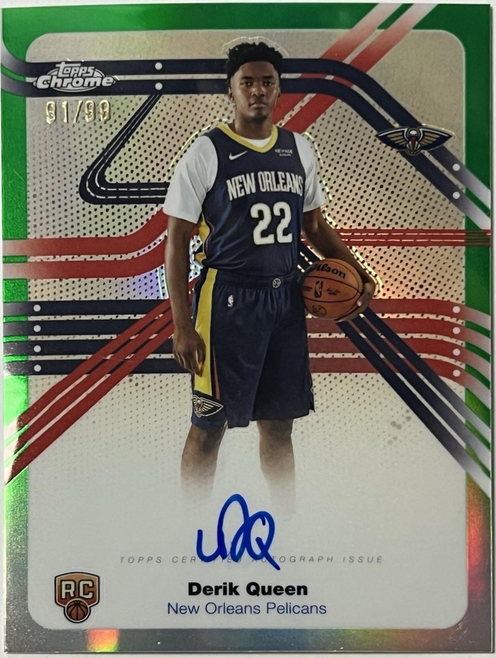 Derik Queen [Green Refractor] #NS-DQ
