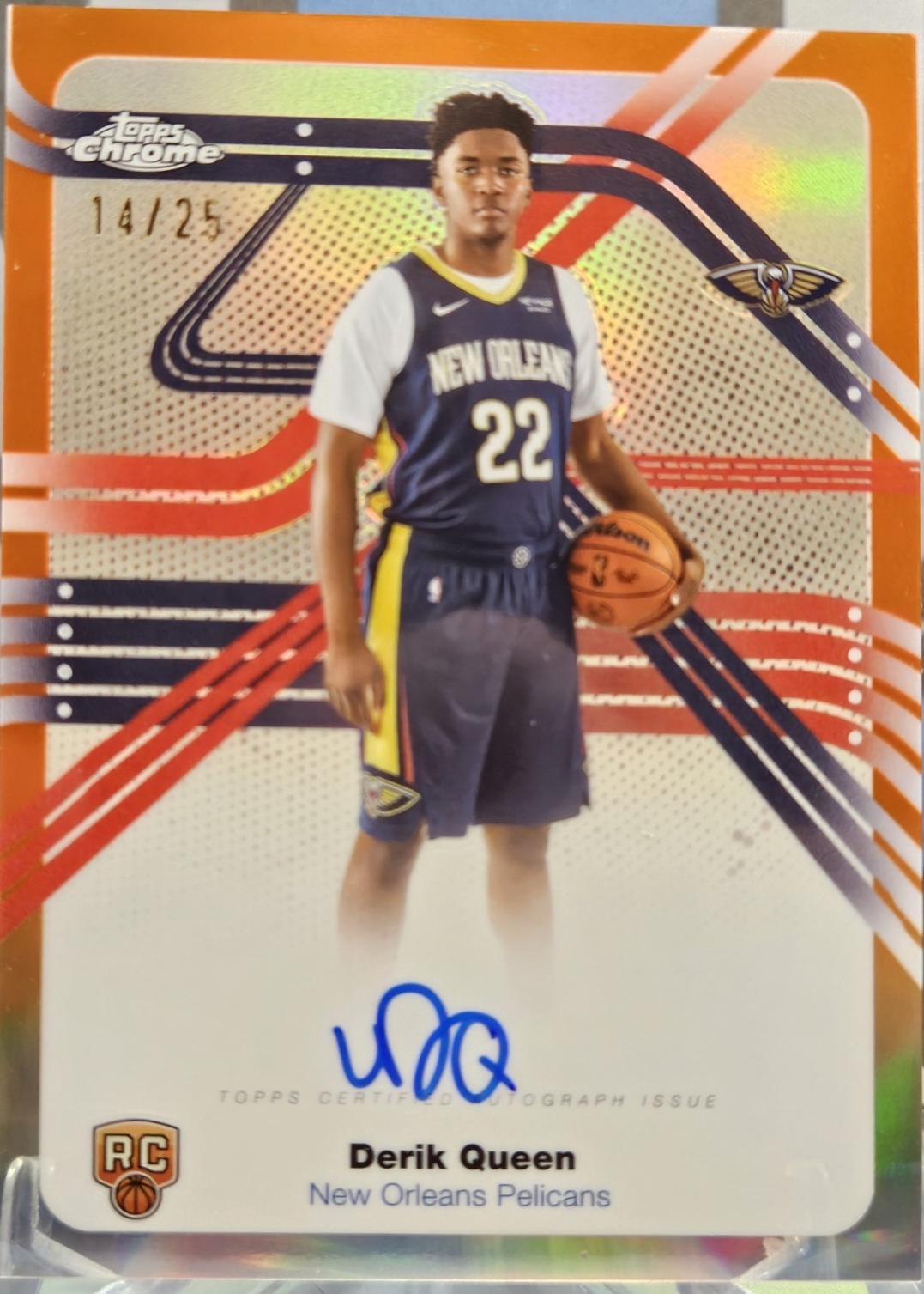 Derik Queen [Orange Refractor] #NS-DQ