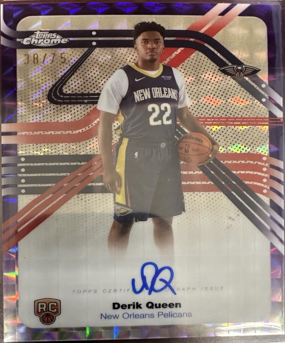 Derik Queen [Purple Refractor] #NS-DQ