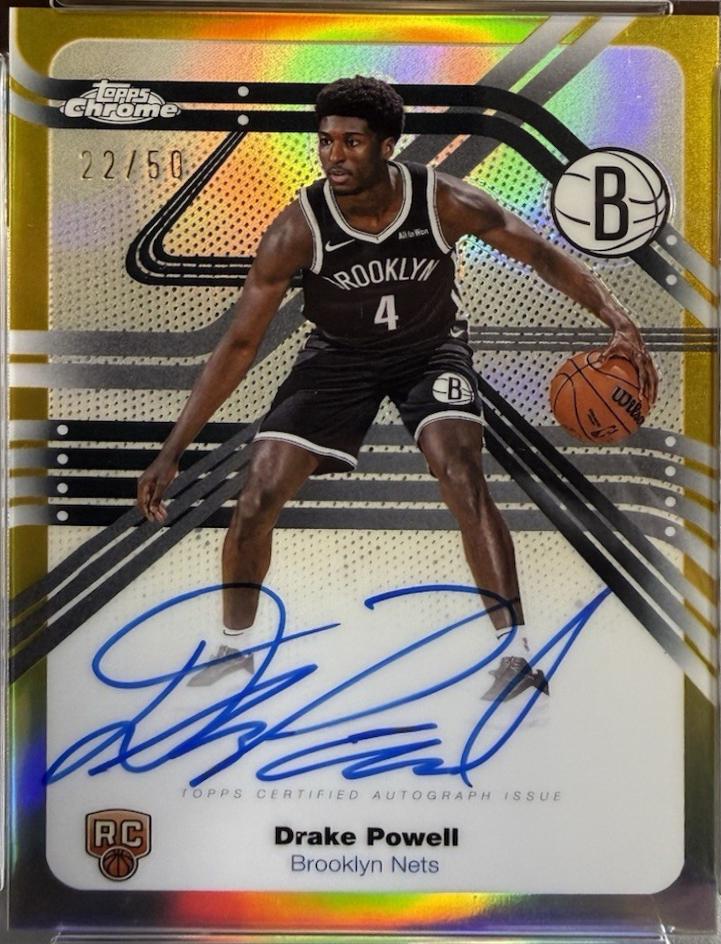Drake Powell [Gold Refractor] #NS-DP