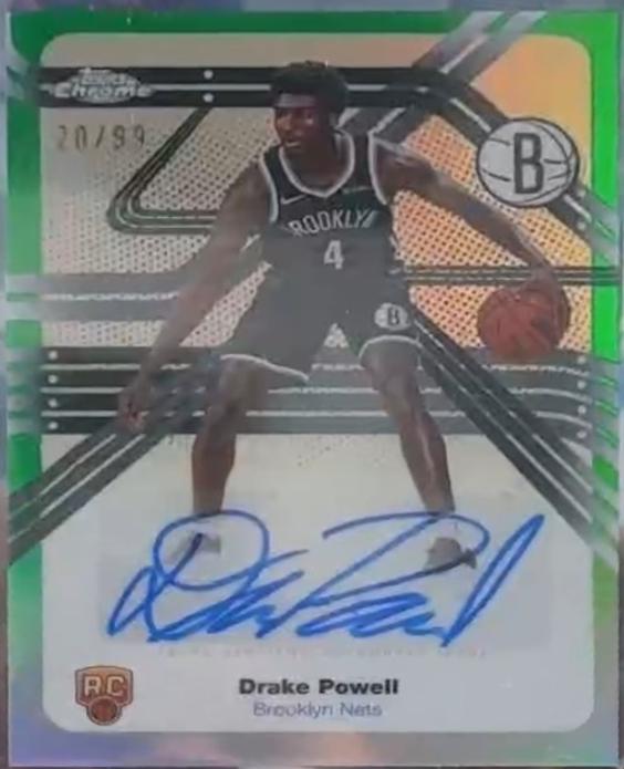 Drake Powell [Green Refractor] #NS-DP