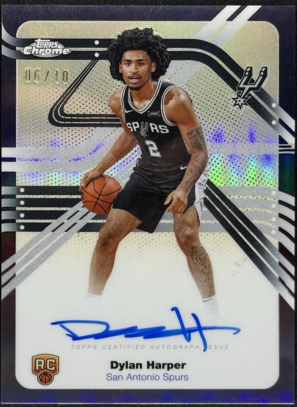 Dylan Harper [Black Refractor] #NS-DH