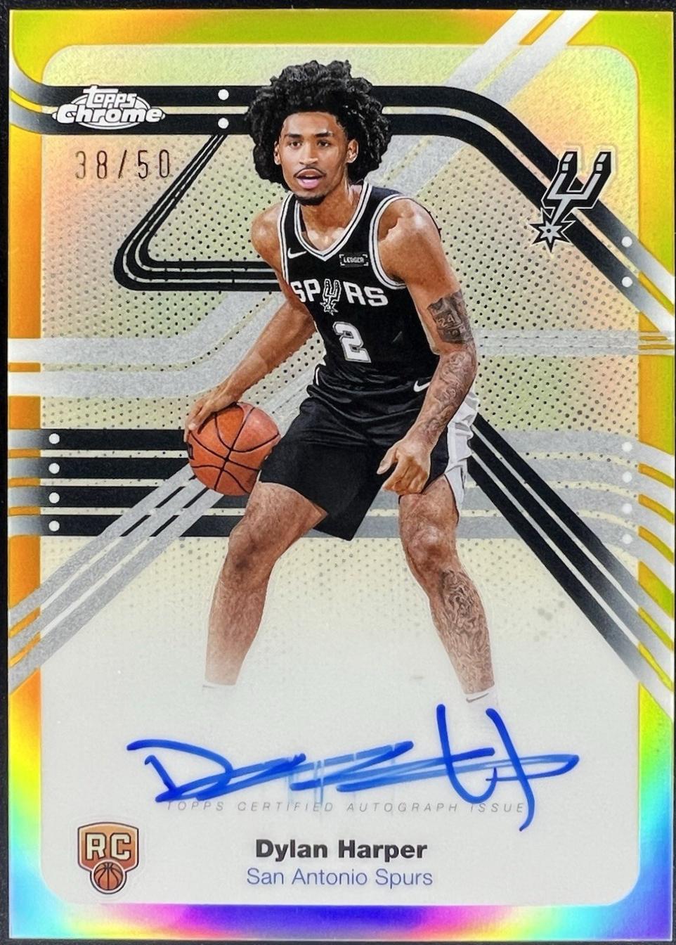 Dylan Harper [Gold Refractor] #NS-DH