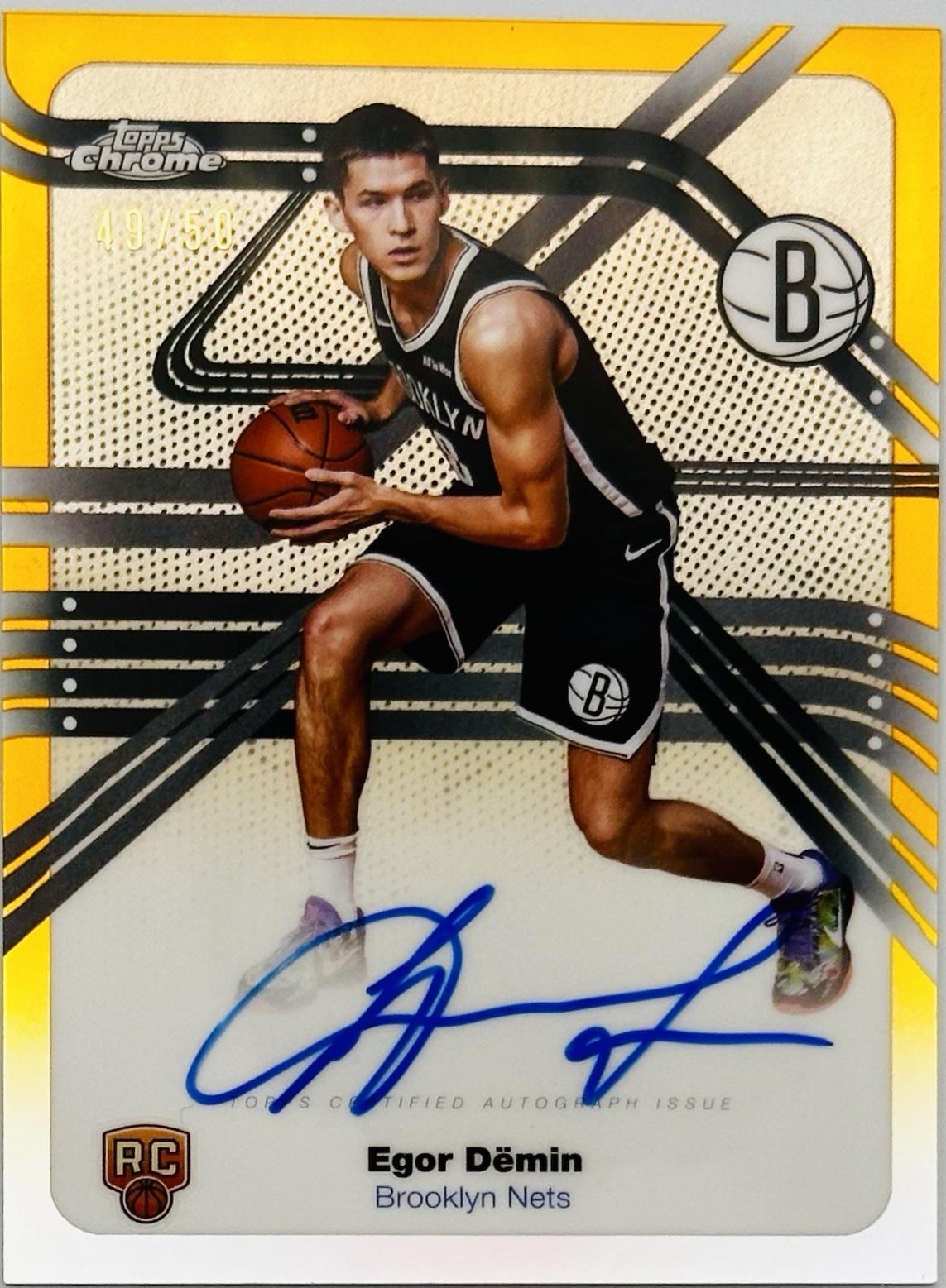Egor Demin [Gold Refractor] #NS-ED