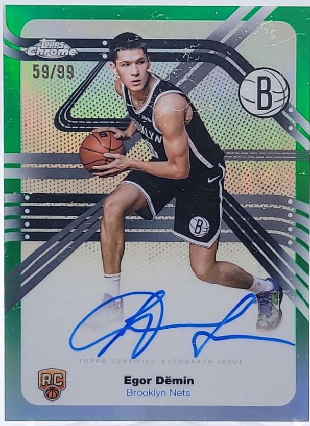 Egor Demin [Green Refractor] #NS-ED