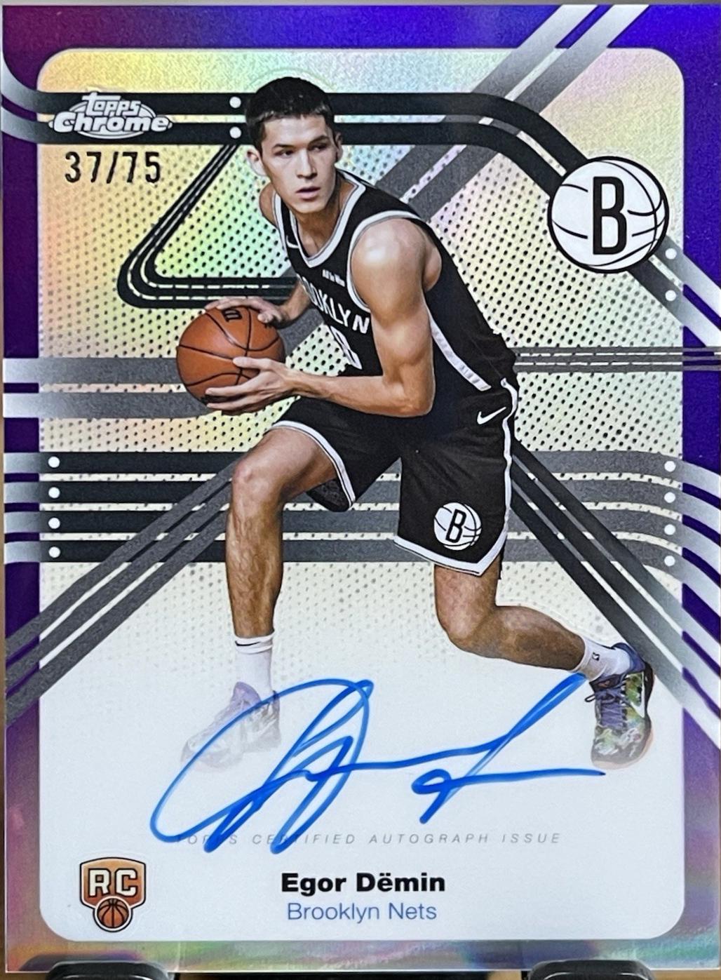 Egor Demin [Purple Refractor] #NS-ED