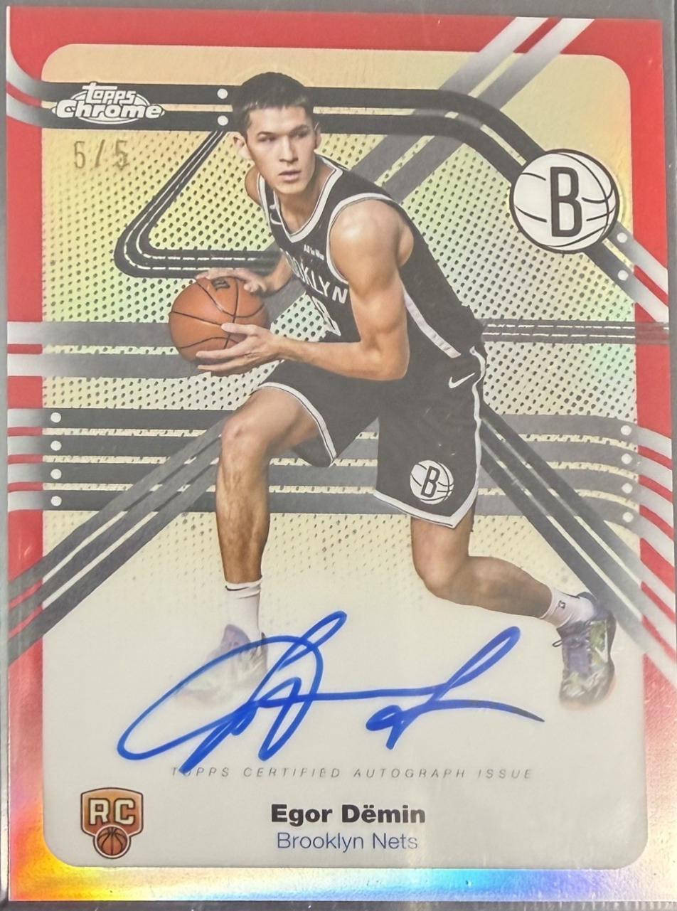 Egor Demin [Red Refractor] #NS-ED