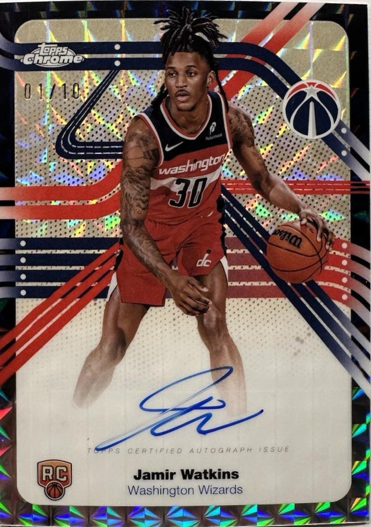 Jamir Watkins [Black Refractor] #NS-JW