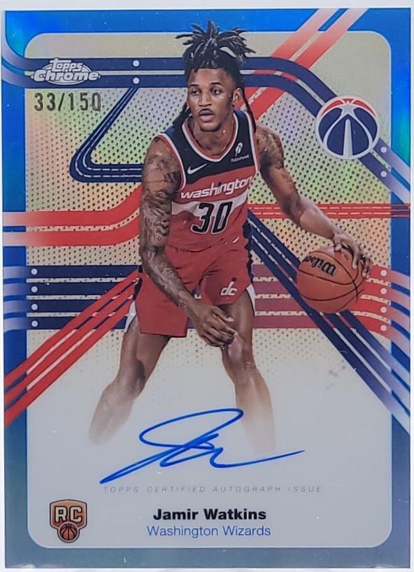 Jamir Watkins [Blue Refractor] #NS-JW