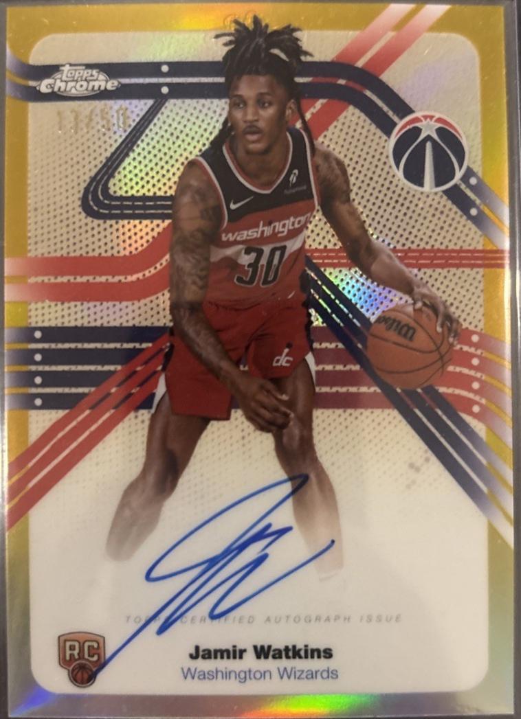 Jamir Watkins [Gold Refractor] #NS-JW