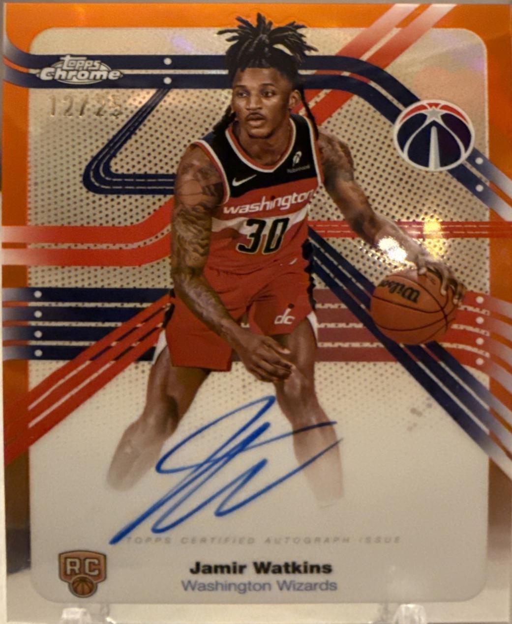 Jamir Watkins [Orange Refractor] #NS-JW