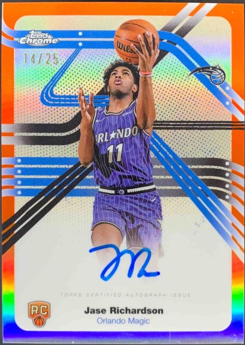 Jase Richardson [Orange Refractor] #NS-JR