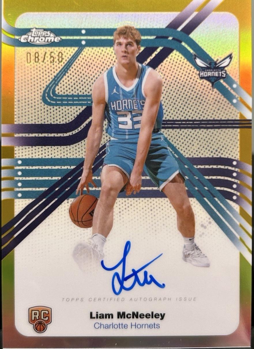 Liam McNeeley [Gold Refractor] #NS-LMC