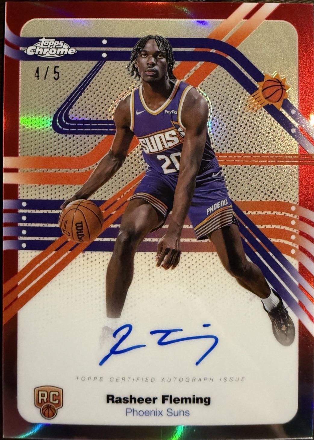 Rasheer Fleming [Red Refractor] #NS-RF