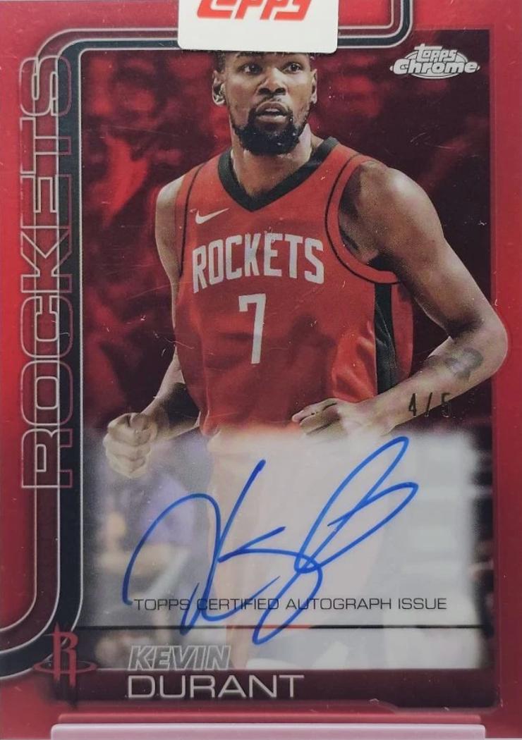 Kevin Durant [Red] #TCA-KD