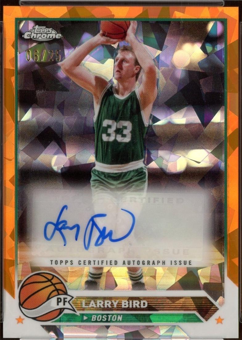 Larry Bird [Orange] #TCA-LB