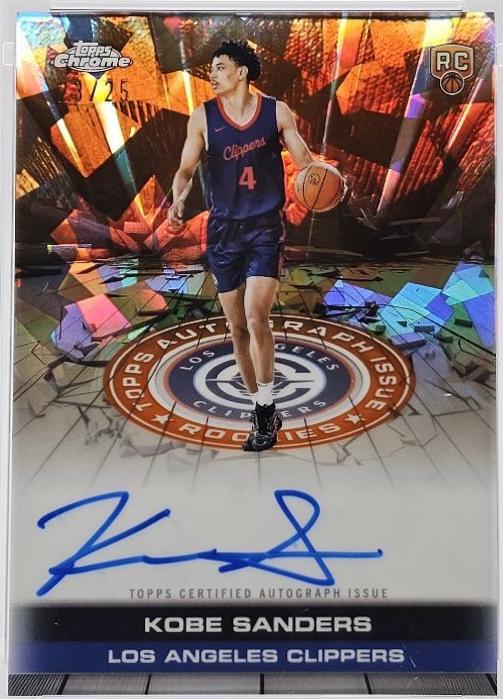 Kobe Sanders [Orange] #TCAR-KS