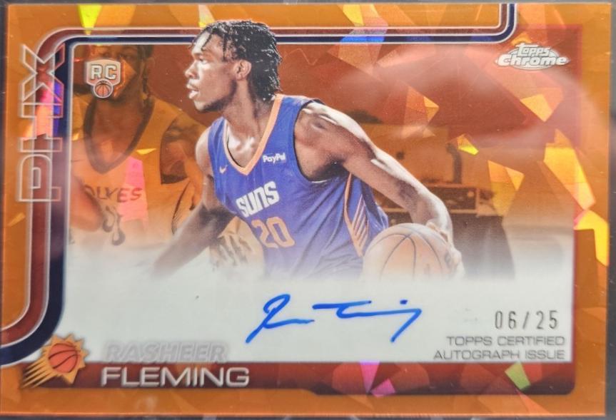 Rasheer Fleming [Orange] #TCAR-RF