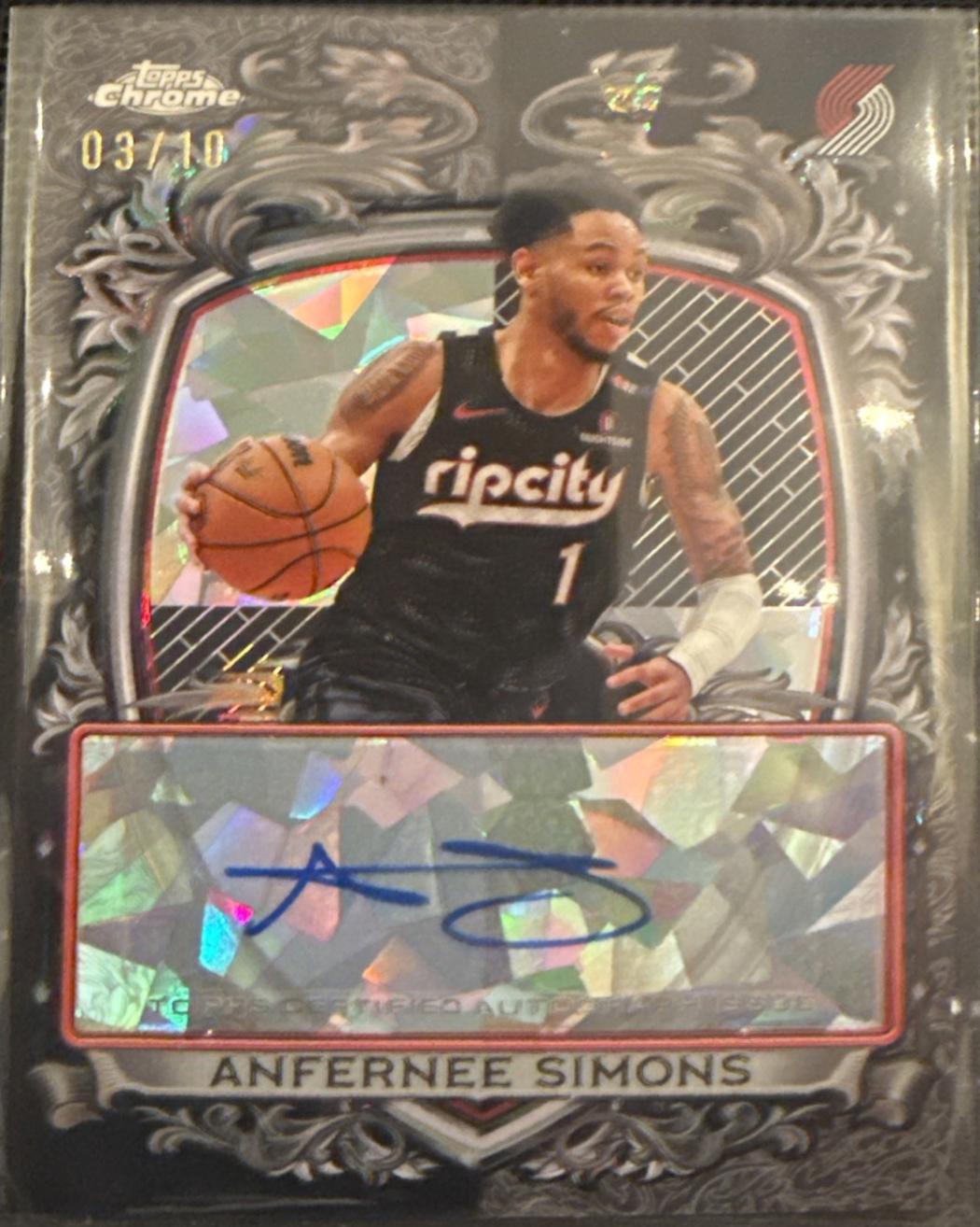 Anfernee Simons [Black] #SS-ANS