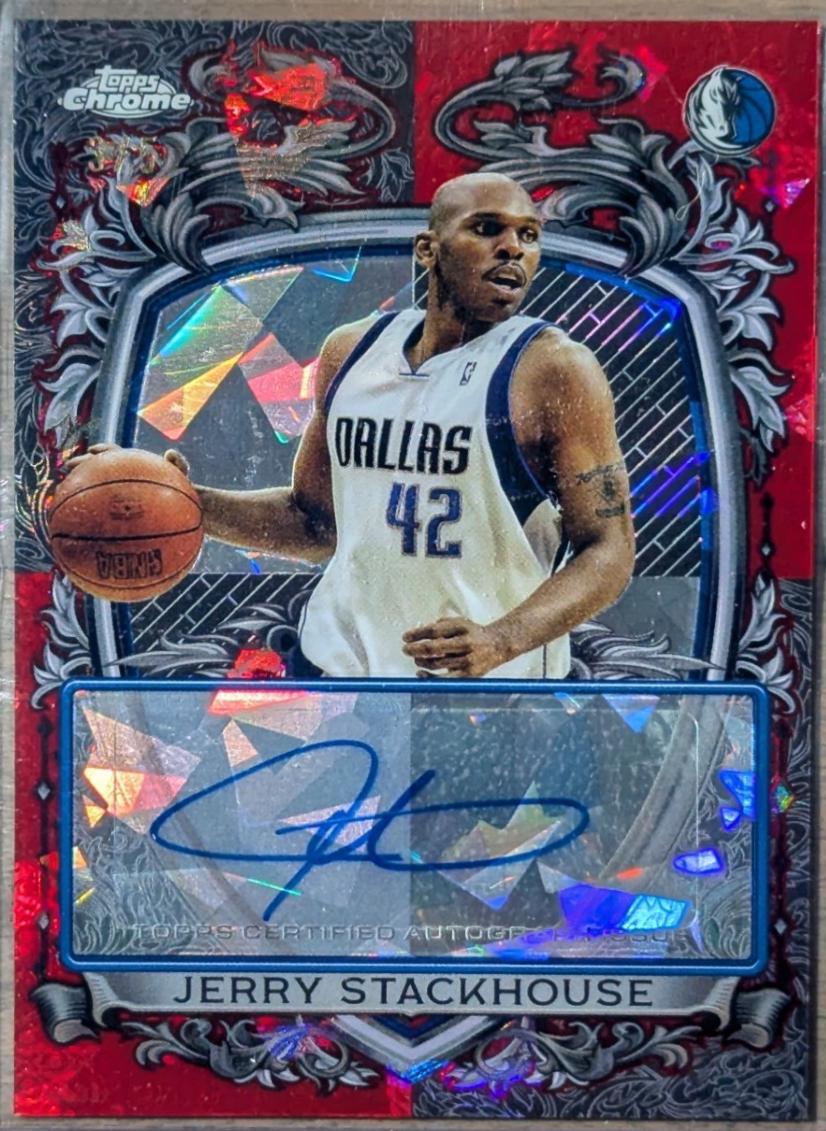 Jerry Stackhouse [Red] #SS-JSH