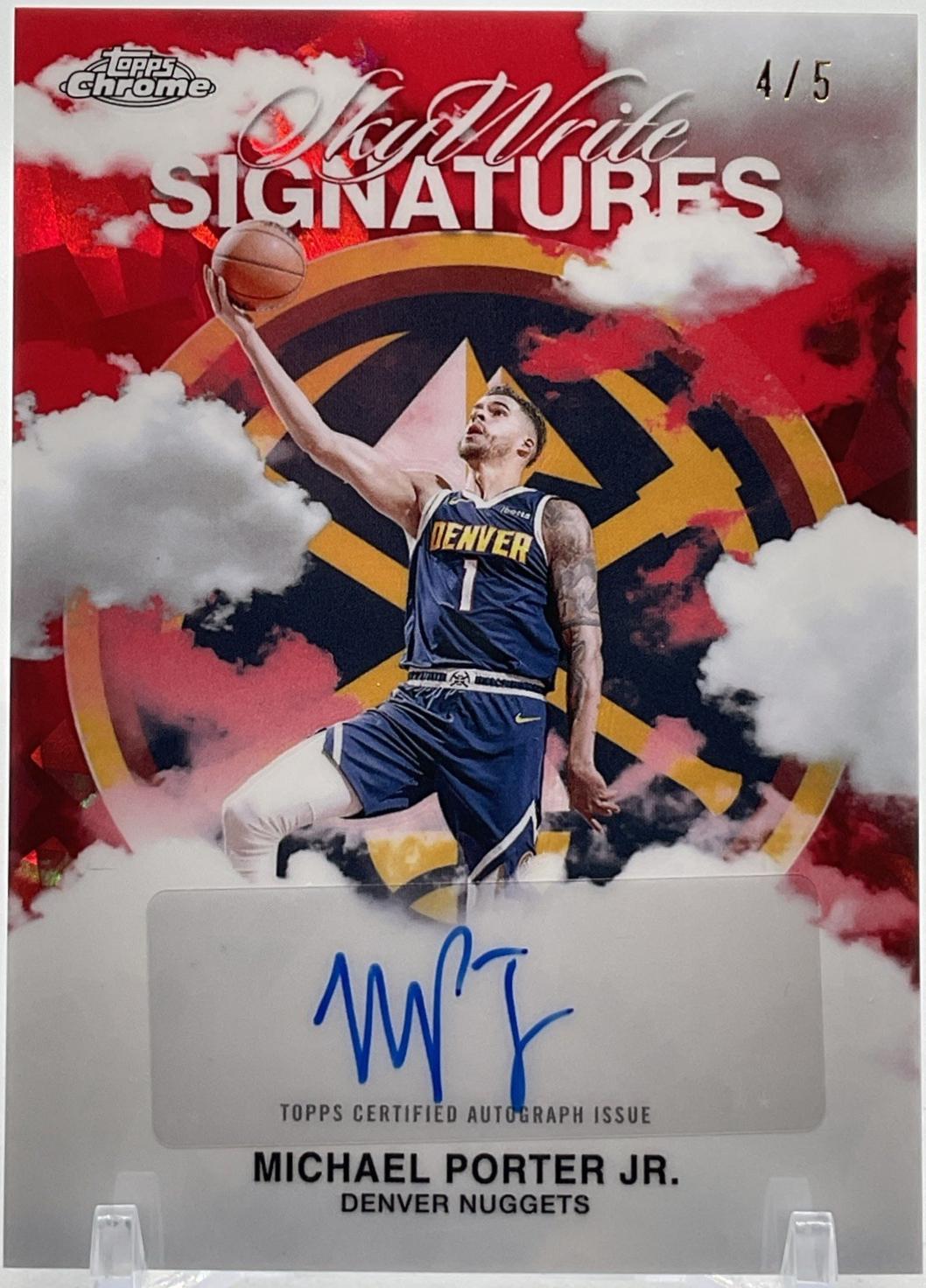 Michael Porter Jr. [Red] #SWS-MPJ