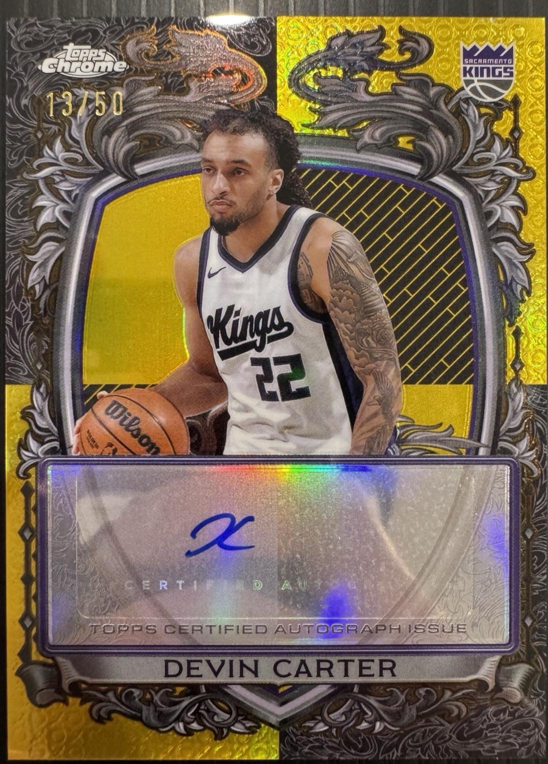 Devin Carter [Refractor Gold] #SS-DC