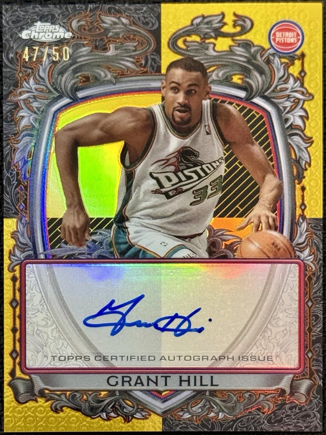 Grant Hill [Refractor Gold] #SS-GH