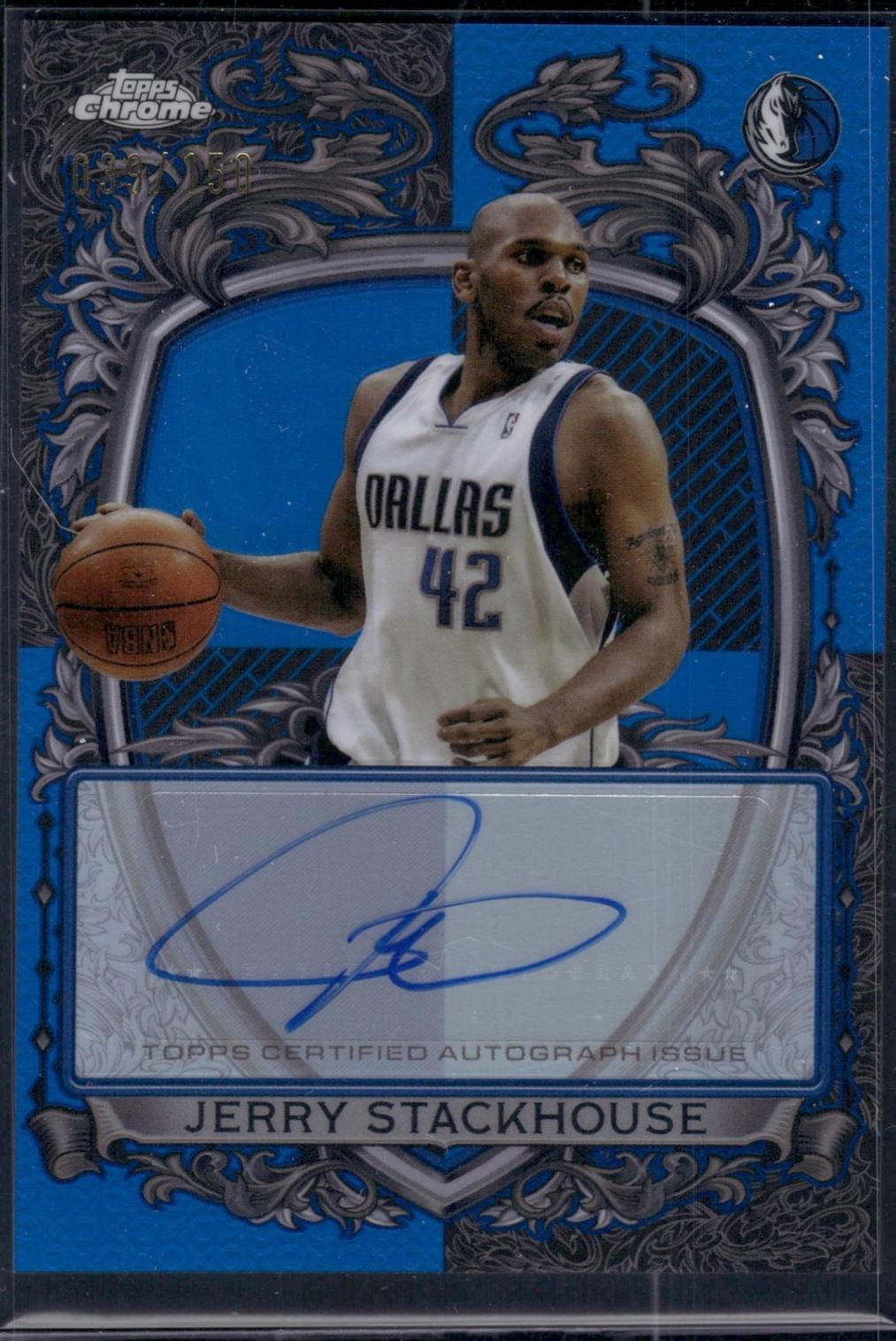 Jerry Stackhouse [Refractor Blue] #SS-JSH
