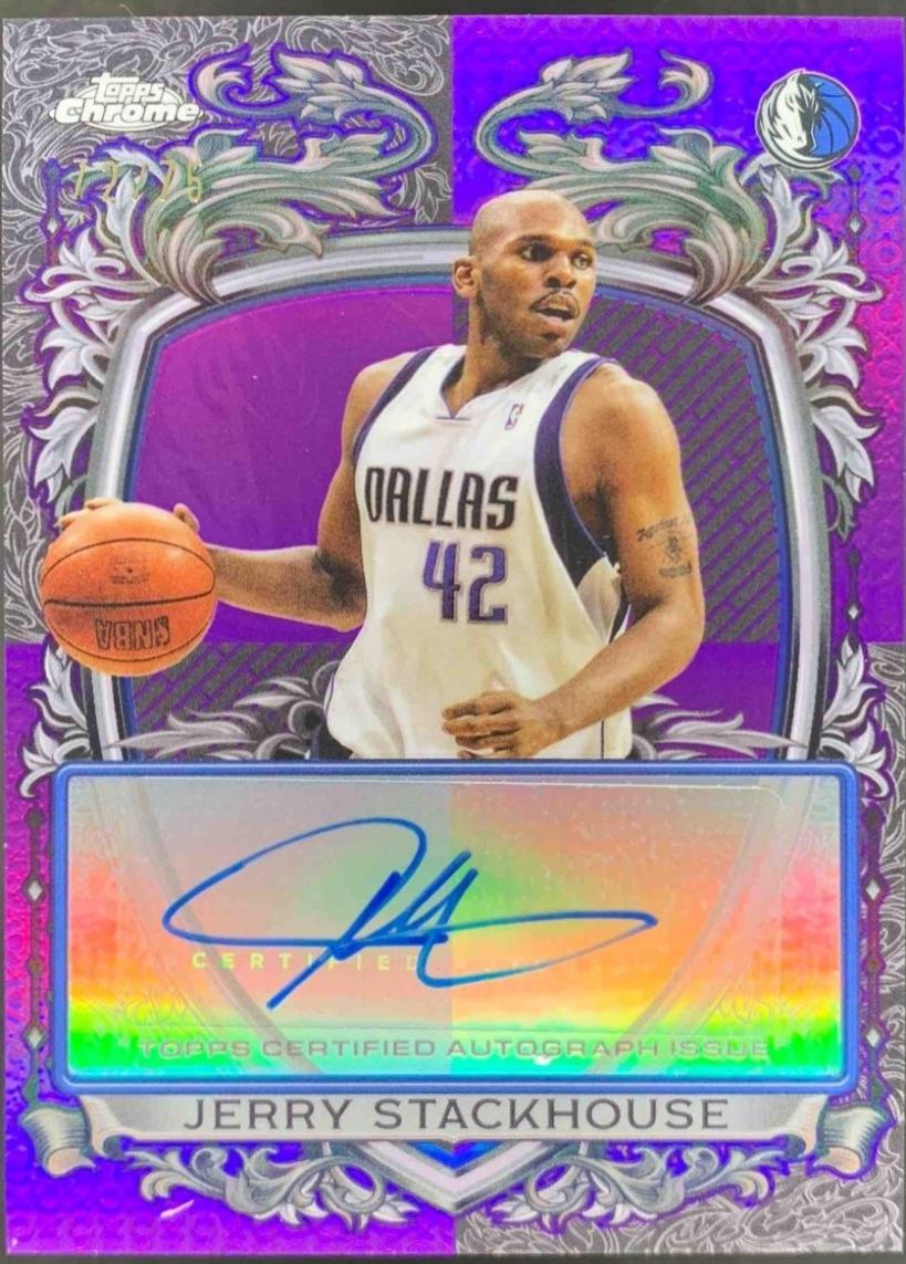 Jerry Stackhouse [Refractor Purple] #SS-JSH