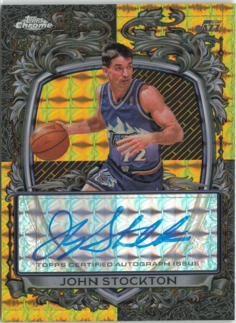 John Stockton [Refractor Gold] #SS-JS