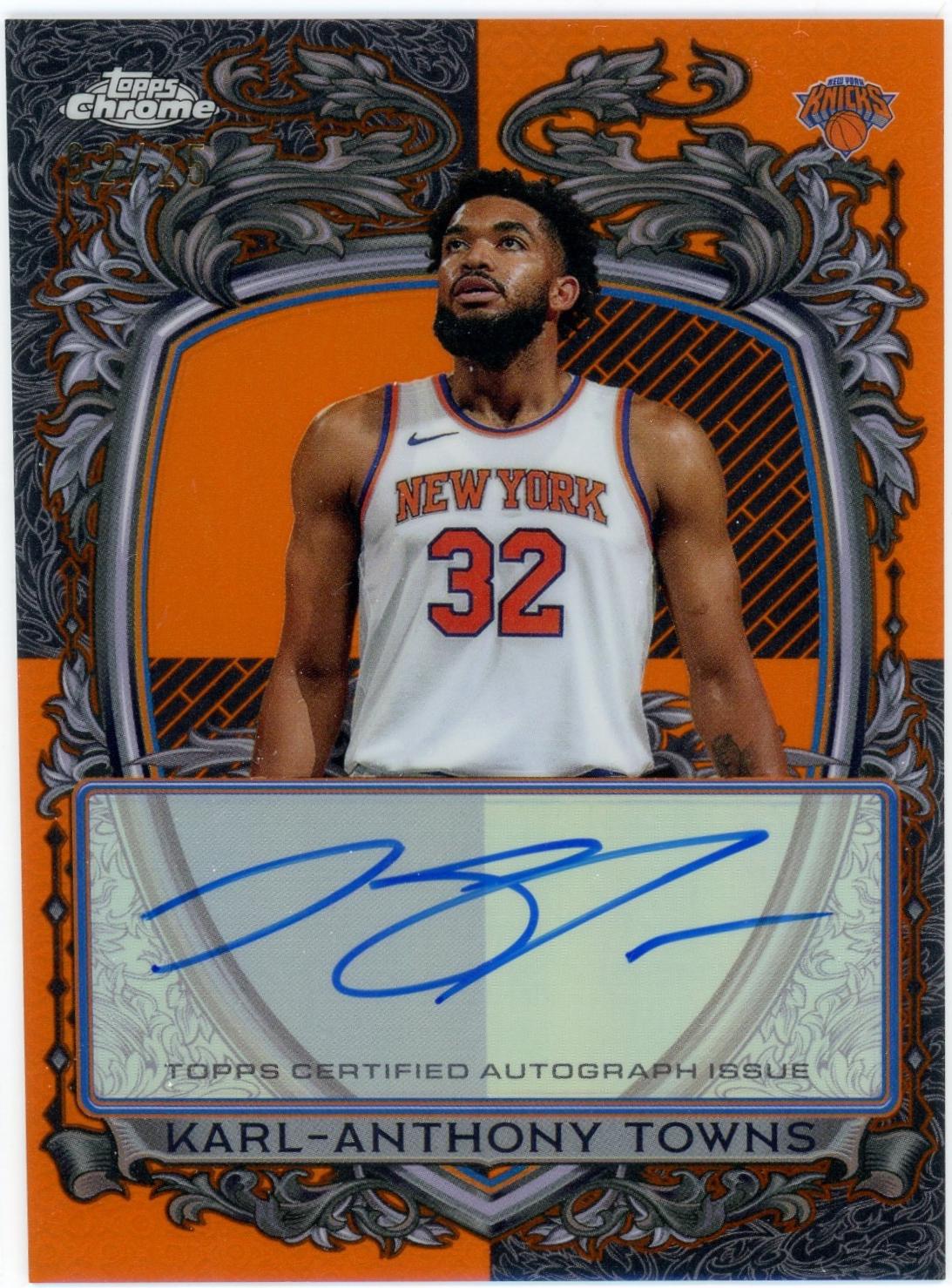 Karl-Anthony Towns [Refractor Orange] #SS-KAT