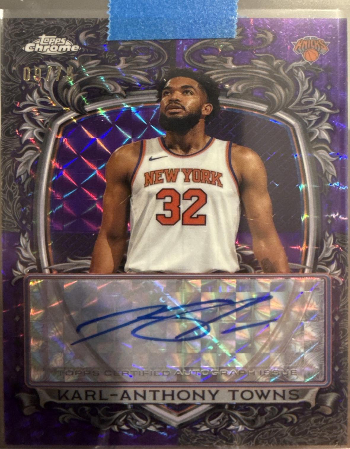 Karl-Anthony Towns [Refractor Purple] #SS-KAT