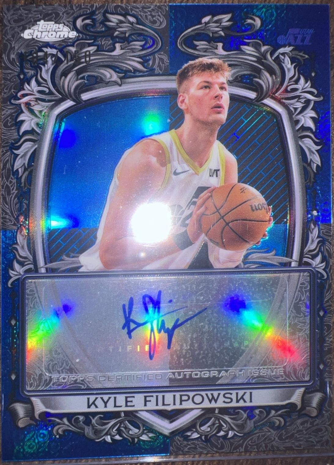 Kyle Filipowski [Refractor Blue] #SS-KF