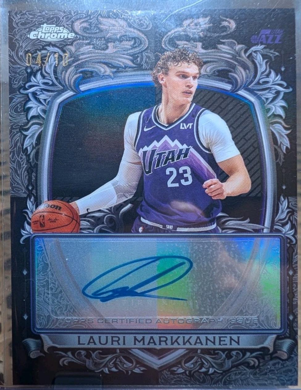 Lauri Markkanen [Refractor Black] #SS-LM
