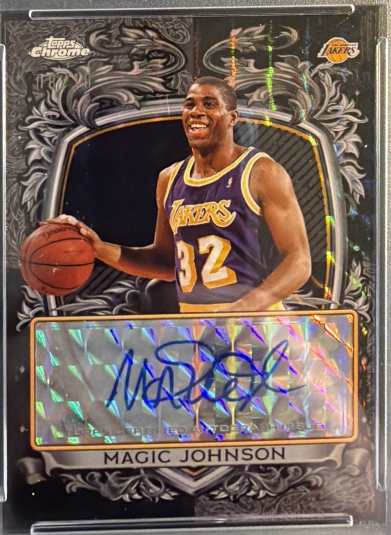 Magic Johnson [Refractor Black] #SS-MJ