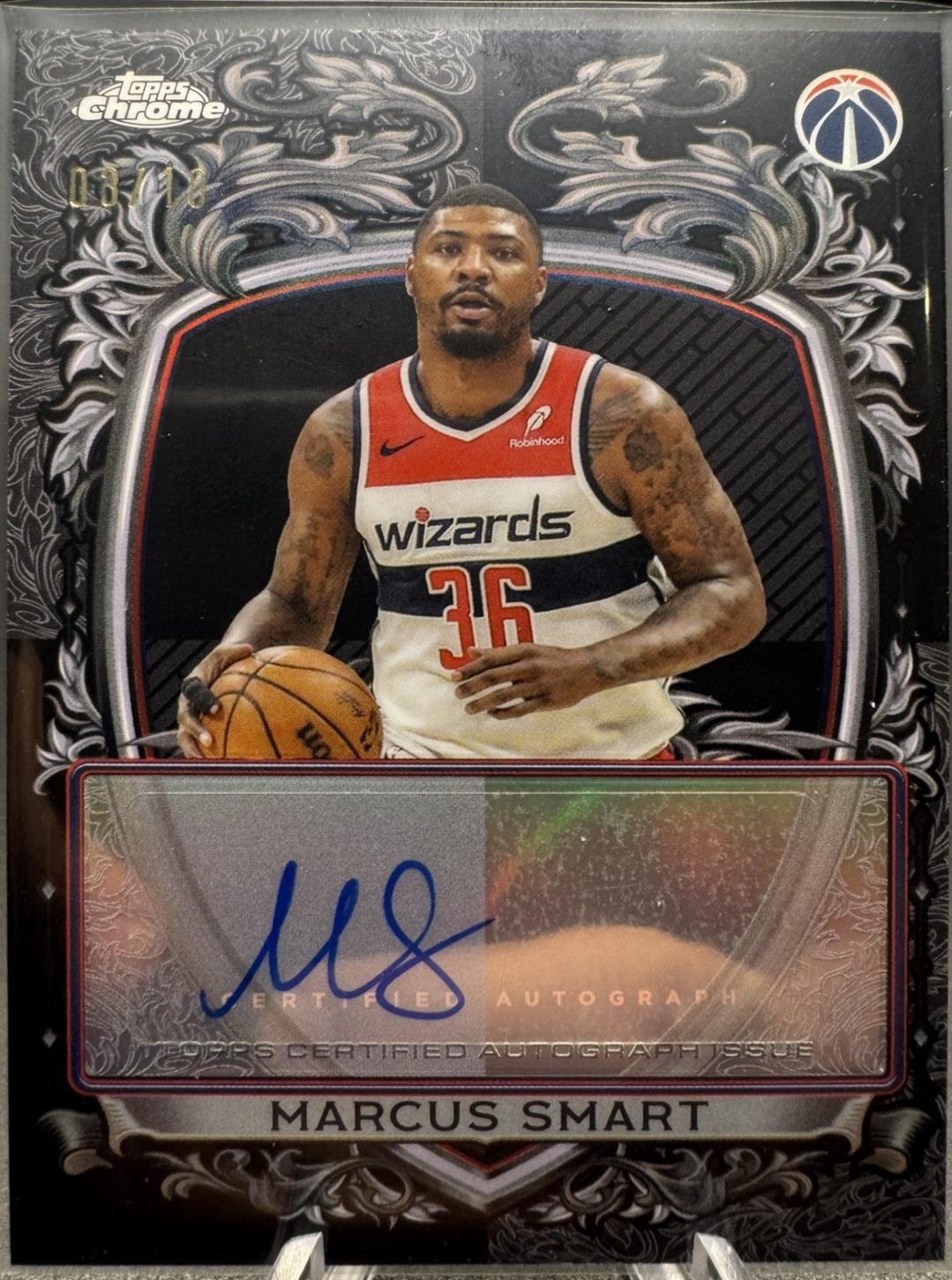 Marcus Smart [Refractor Black] #SS-MS