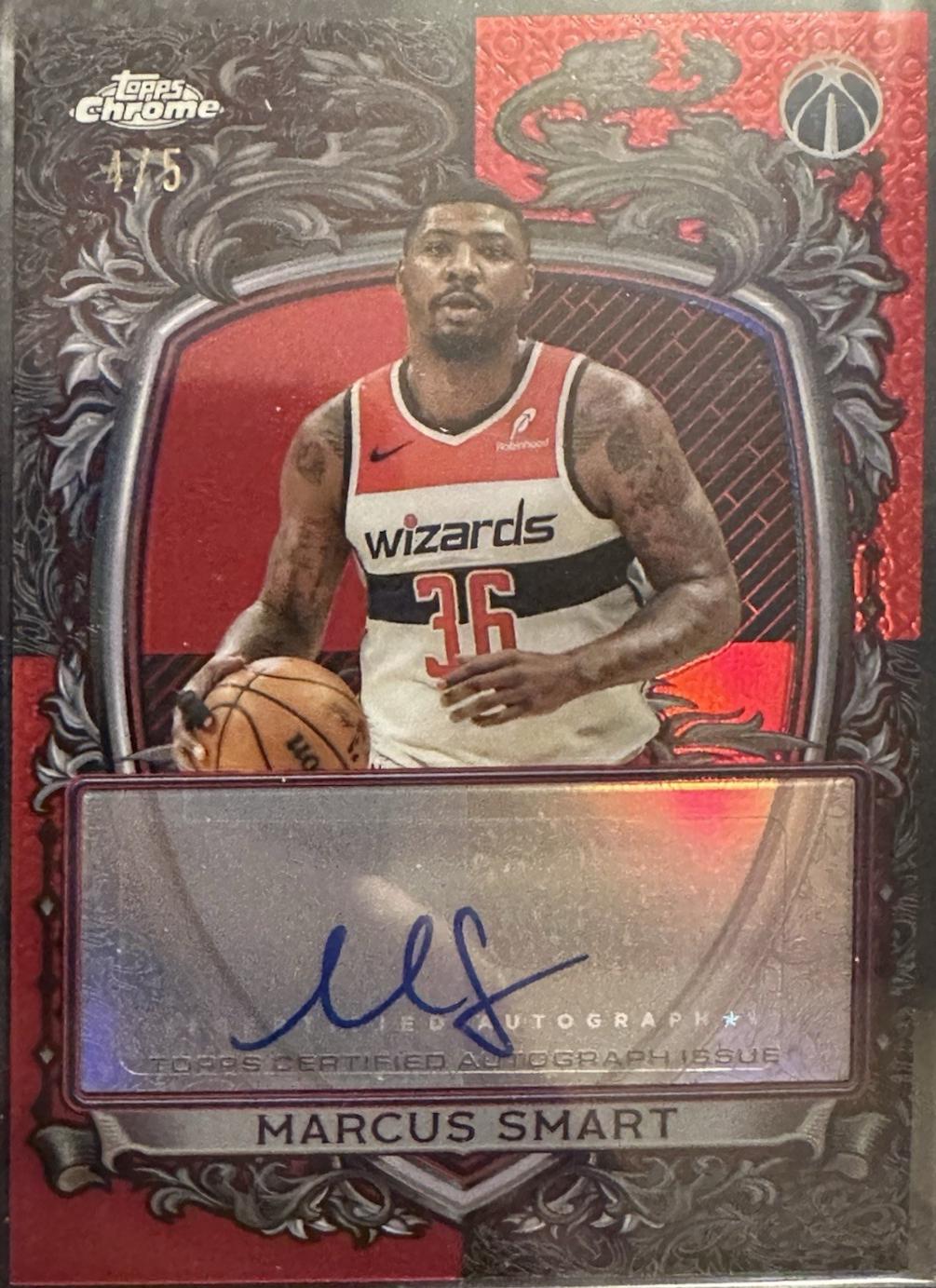 Marcus Smart [Refractor Red] #SS-MS
