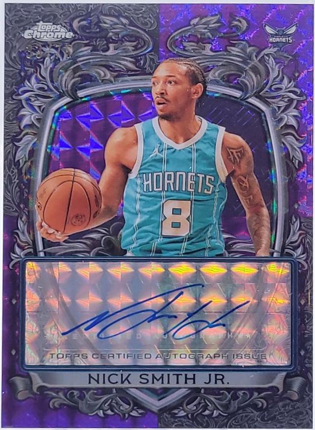 Nick Smith Jr. [Refractor Purple] #SS-NSJ