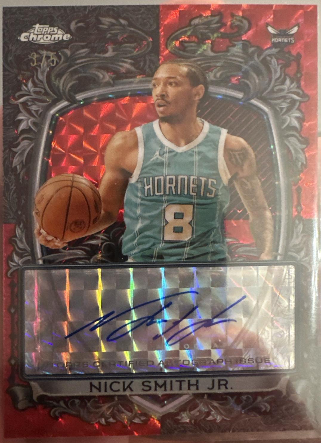 Nick Smith Jr. [Refractor Red] #SS-NSJ