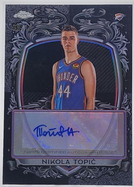 Nikola Topic [Refractor Black] #SS-NT