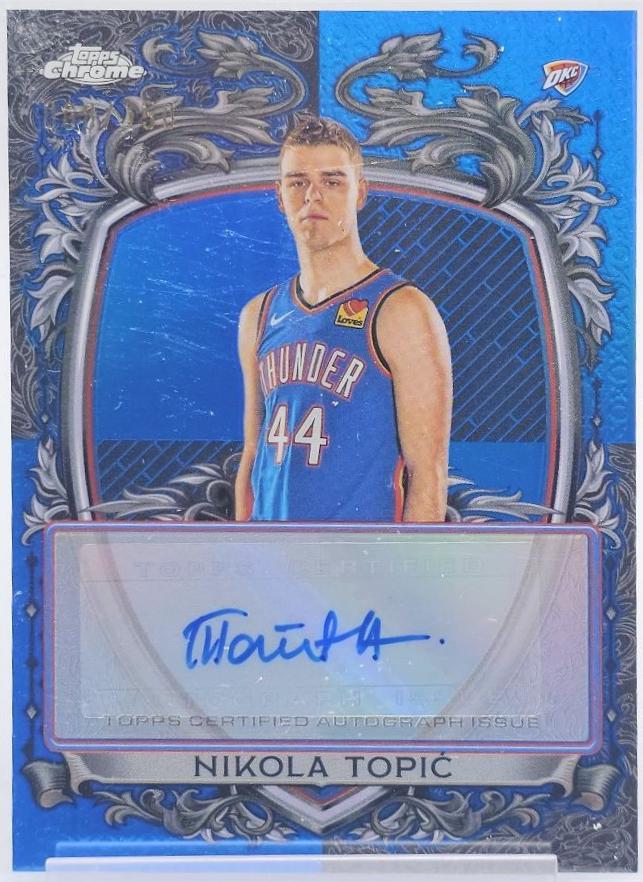 Nikola Topic [Refractor Blue] #SS-NT