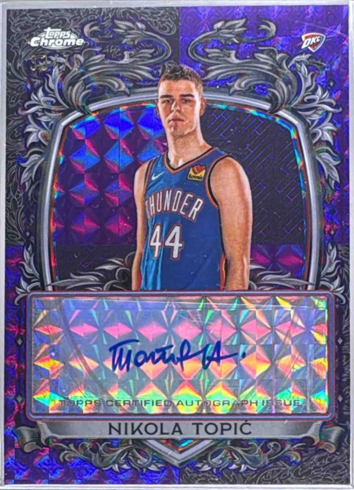 Nikola Topic [Refractor Purple] #SS-NT