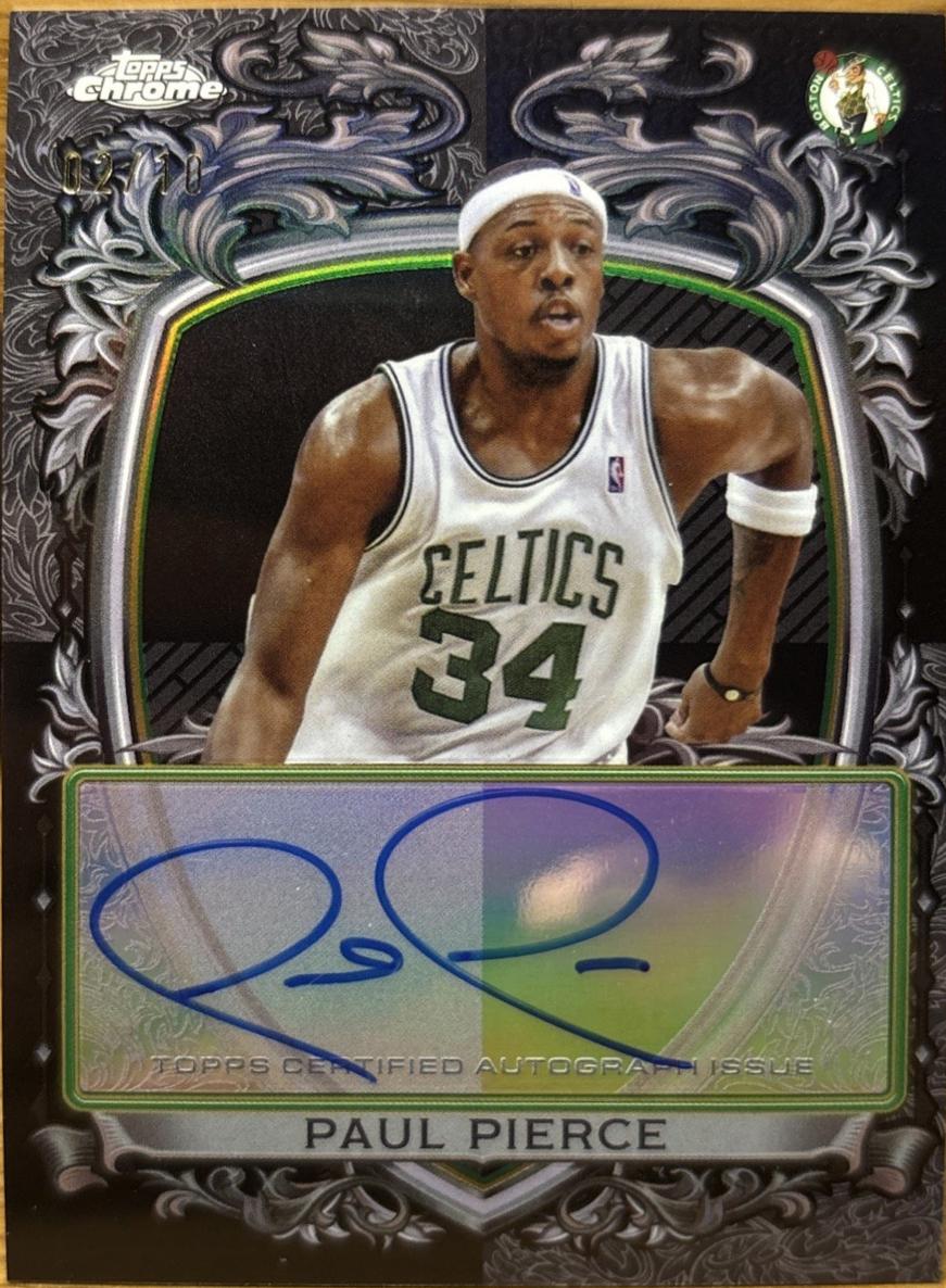 Paul Pierce [Refractor Black] #SS-PP