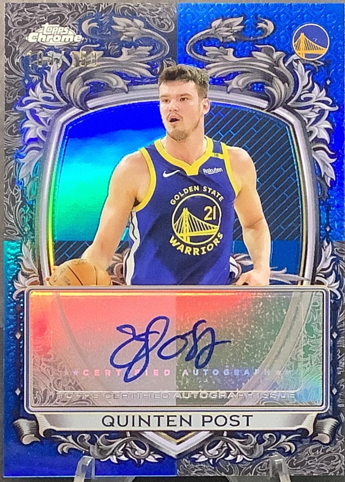 Quinten Post [Refractor Blue] #SS-QP