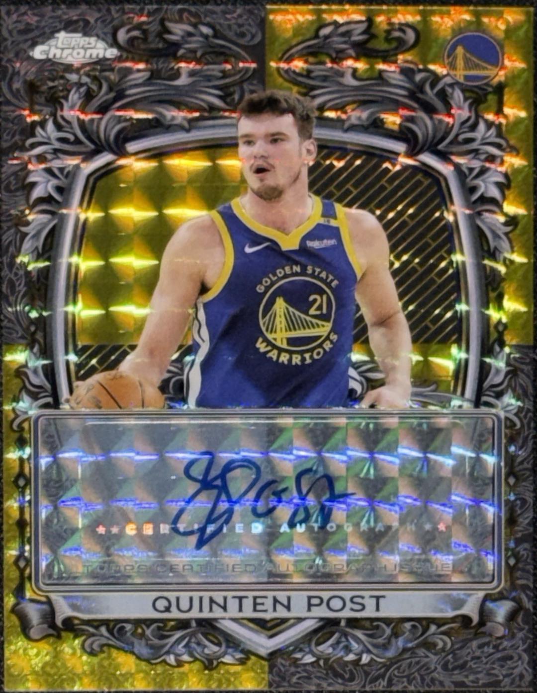 Quinten Post [Refractor Gold] #SS-QP